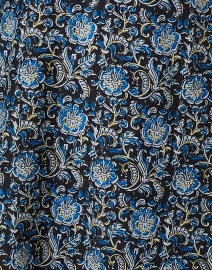 Fabric image thumbnail - Apiece Apart - Bali Black and Blue Print Dress