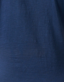 Fabric image thumbnail - Apiece Apart - Nina Navy Cotton Top