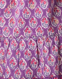 Fabric image thumbnail - Bell - Holly Purple Print Dress
