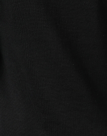 Fabric image thumbnail - Blue - Black Pima Cotton Boatneck Sweater