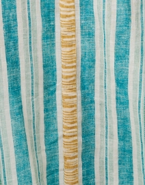 Fabric image thumbnail - D'Ascoli - Sahara Blue and Gold Dress