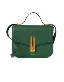 Vancouver Green Leather Crossbody Bag