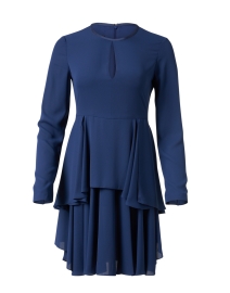 Product image thumbnail - Emporio Armani - Ocean Blue Chiffon Dress