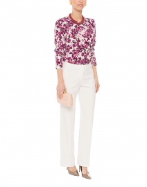 RTV - Njnia Pink and Purple Floral Blouse