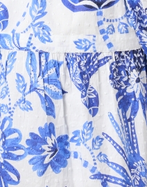 Fabric image thumbnail - Farm Rio - Blue and White Cotton Dress
