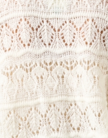 Fabric image thumbnail - Farm Rio - Ivory Crochet Cardigan
