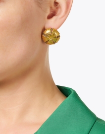 Look image thumbnail - Peracas - Amalfi Gold Earrings
