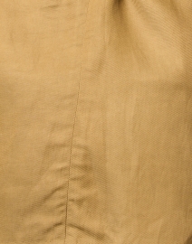 Fabric image thumbnail - Piazza Sempione - Brown Tricotine Belted Jacket 