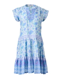Camilla Blue Print Dress