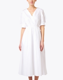 Front image thumbnail - Jason Wu Collection - White Wrap Dress