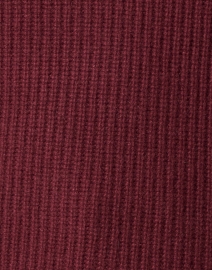 Fabric image thumbnail - Vince - Burgundy Cashmere Turtleneck Sweater