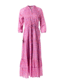 Bazaar Pink Abstract Print Dress