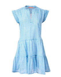 Marley Blue Print Cotton Dress