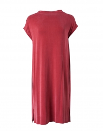 Eileen Fisher - Cranberry Sandwashed Cupro Dress