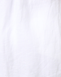 Fabric image thumbnail - CP Shades - Regina White Linen Tunic