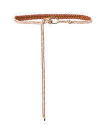Product image thumbnail - Momoni - Visalia Woven Leather and Rope Belt