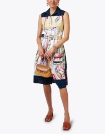 Look image thumbnail - Samantha Sung - Audrey Multi Boat Print Dress