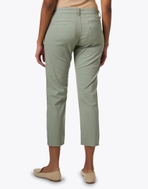 Back image thumbnail - Frank & Eileen - Wicklow Green Cotton Chino Pant