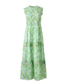 Product image thumbnail - Oliphant - Amalfi Green Floral Cotton Dress