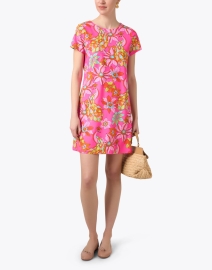 Look image thumbnail - Jude Connally - Ella Pink Floral Print Dress