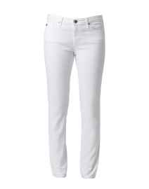 AG Jeans - Prima White Slim Leg Jean
