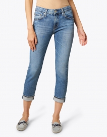 AG Jeans - Relaxed Fit Slim Blue Cropped Jean