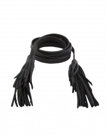 Fabric image thumbnail - B-Low the Belt - Gatsby Black Leather Wrap Belt