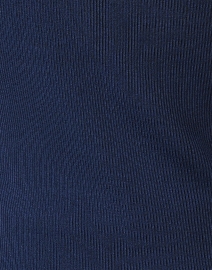 Fabric image thumbnail - Lafayette 148 New York - Navy Rib Knit Top