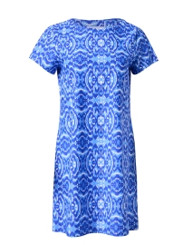 Ella Blue Print Dress