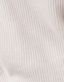 Fabric image thumbnail - Allude - Taupe Cashmere Mock Neck Sweater