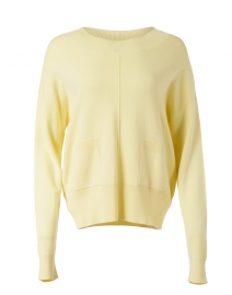 Light Yellow Cotton Sweater 