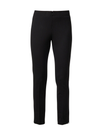 Product image thumbnail - Peace of Cloth - Kaylee Black Knit Front Zip Pant