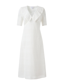 Ella White Broderie Dress