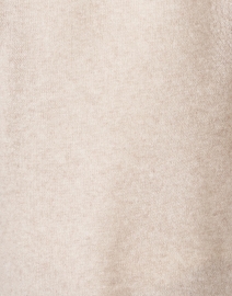 Fabric image thumbnail - White + Warren - Beige Trapeze Cashmere Cardigan