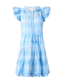 Sail to Sable - Blue Print Cotton Dress