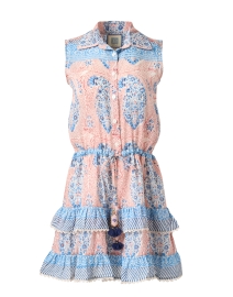Birdie Red and Blue Printed Dress