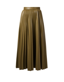 Product image thumbnail - Weekend Max Mara - Newport Green Faux Leather Skirt