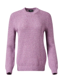 Product image thumbnail - A.P.C. - Maggie Purple Wool Blend Sweater