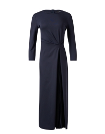 Gessy Navy Ruched Dress 