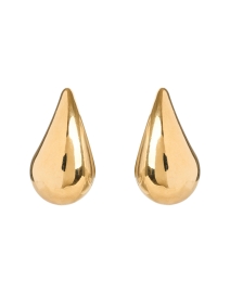 Product image thumbnail - Ben-Amun - Gold Teardrop Earrings