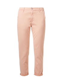 Product image thumbnail - AG Jeans - Caden Light Pink Stretch Cotton Pant