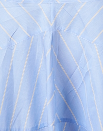 Fabric image thumbnail - Finley - Leonardo Blue and Yellow Stripe Shirt Dress
