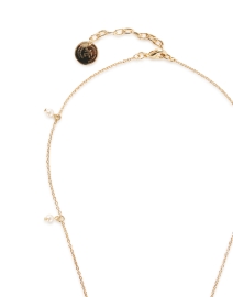 Back image thumbnail - Anton Heunis - Pearl and Gold Cluster Flower Necklace