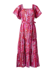 Palmira Pink Paisley Dress