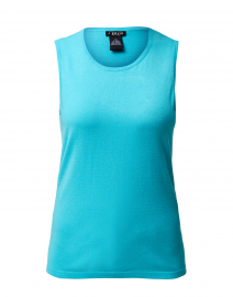 Azure Blue Knit Top