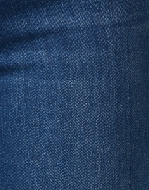 Fabric image thumbnail - Mother - The Hustler Medium Blue High Waist Ankle Jean