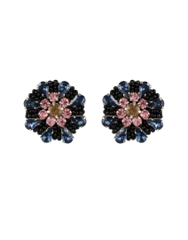 Milla Blue and Pink Stud Earrings