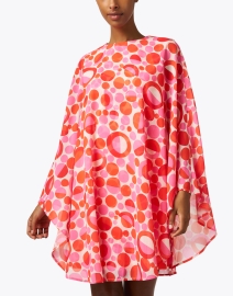 Front image thumbnail - Frances Valentine - Bree Multi Print Poncho Dress
