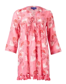 Seychelles Pink Print Cotton Tunic Top