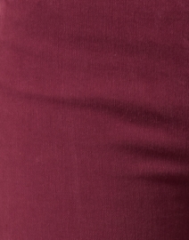 Fabric image thumbnail - Mother - The Tripper Burgundy Ankle Fray Jean